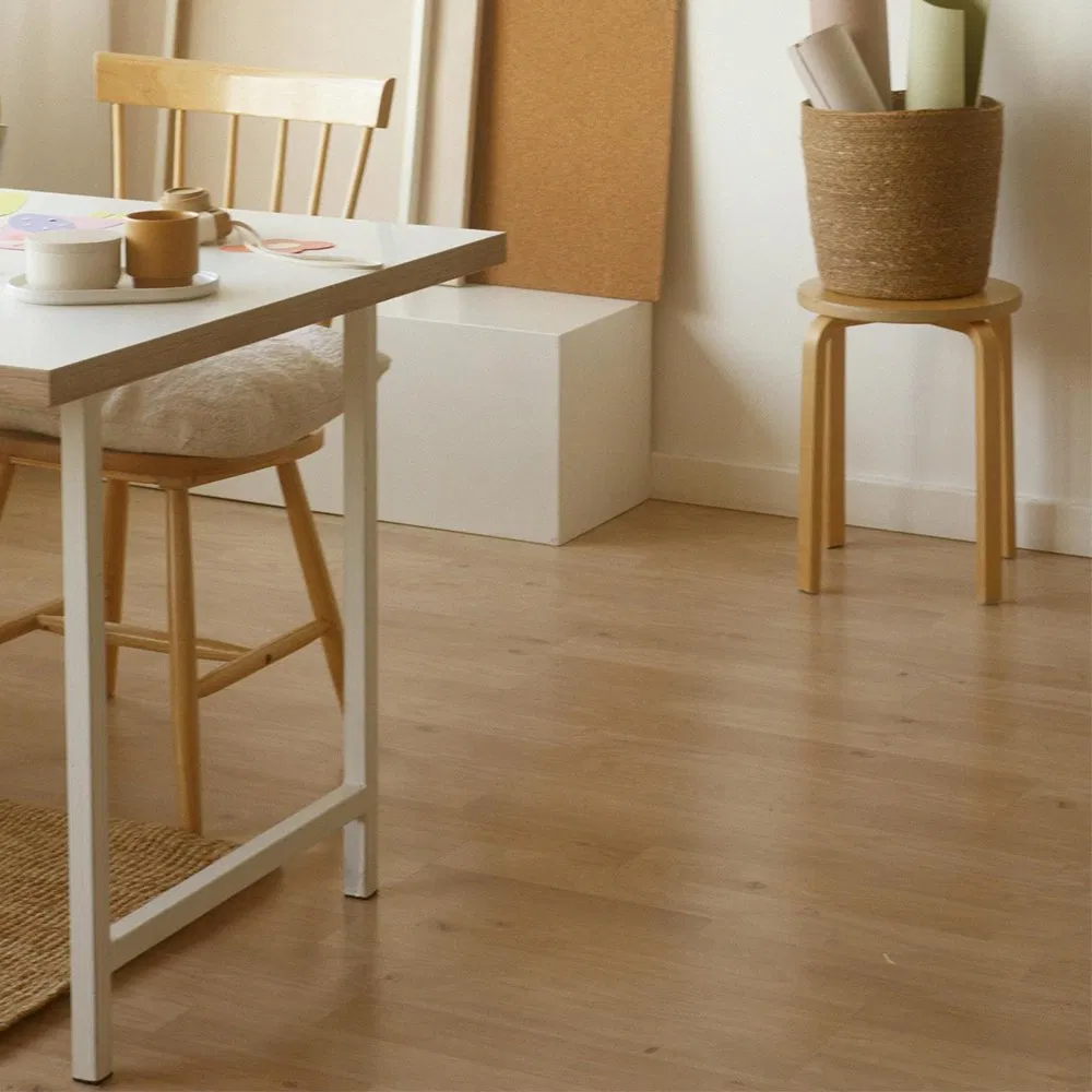 Водостойкий SPC ламинат с подложкой EVA, замок Unilin Click