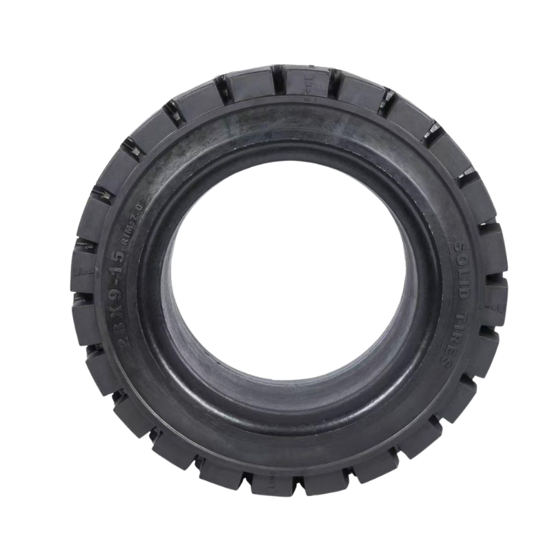 Шина вилочного погрузчика 28*9-15C цельная