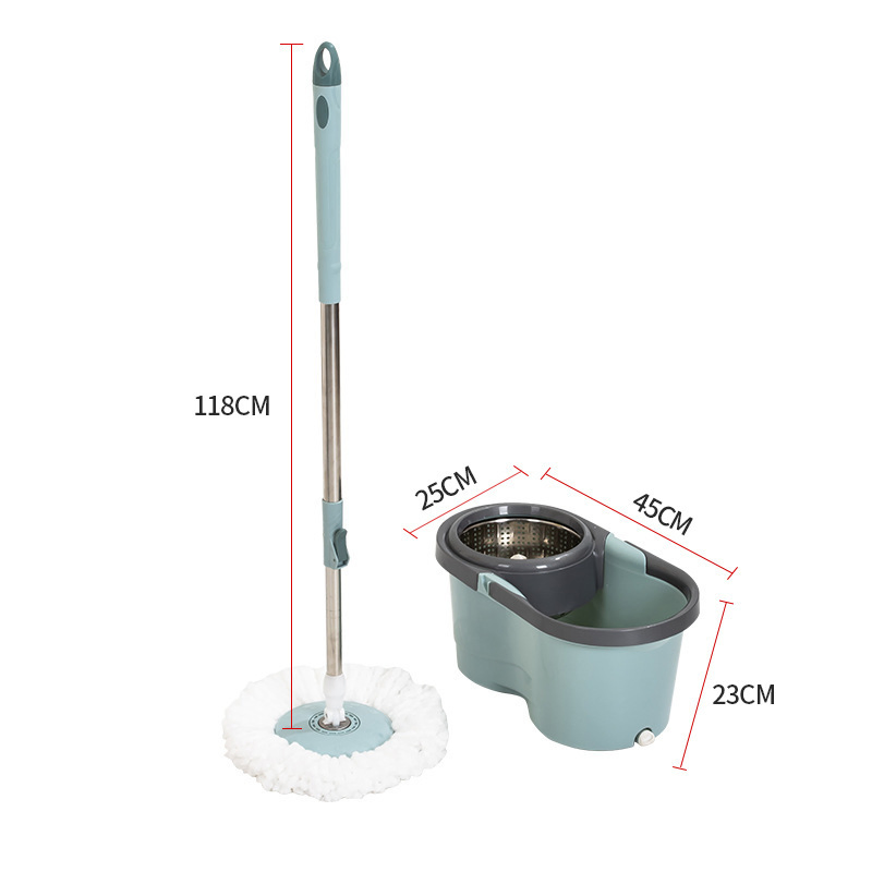 360 Magic Single Bucket and Floor Cleaning Mop with Spin Bucket
