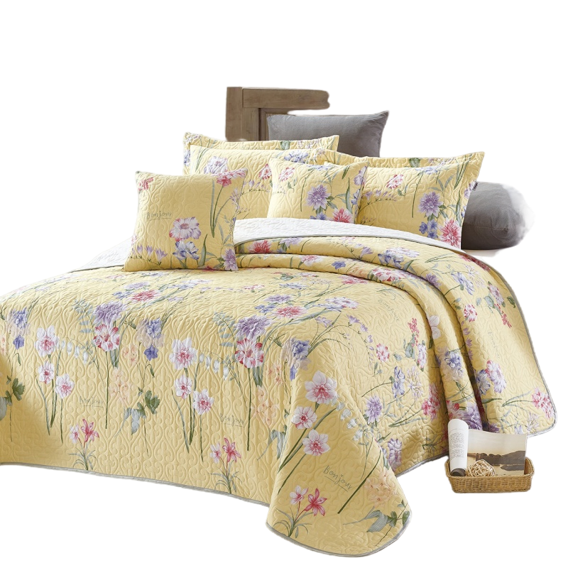 Luxurious Nantong Coverlet Set for Elegant Home Dé Cor