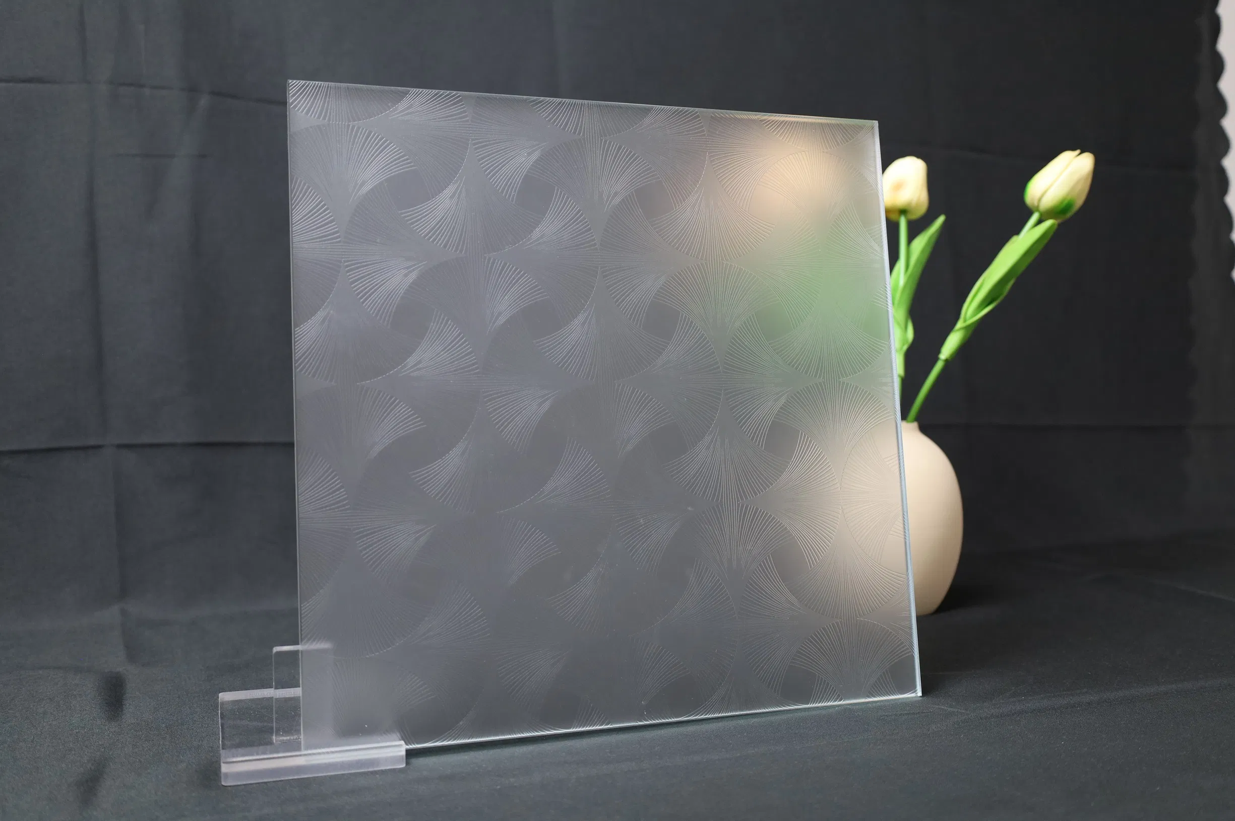 Frosted Glass Door Glass with Customized Matte Surface Options