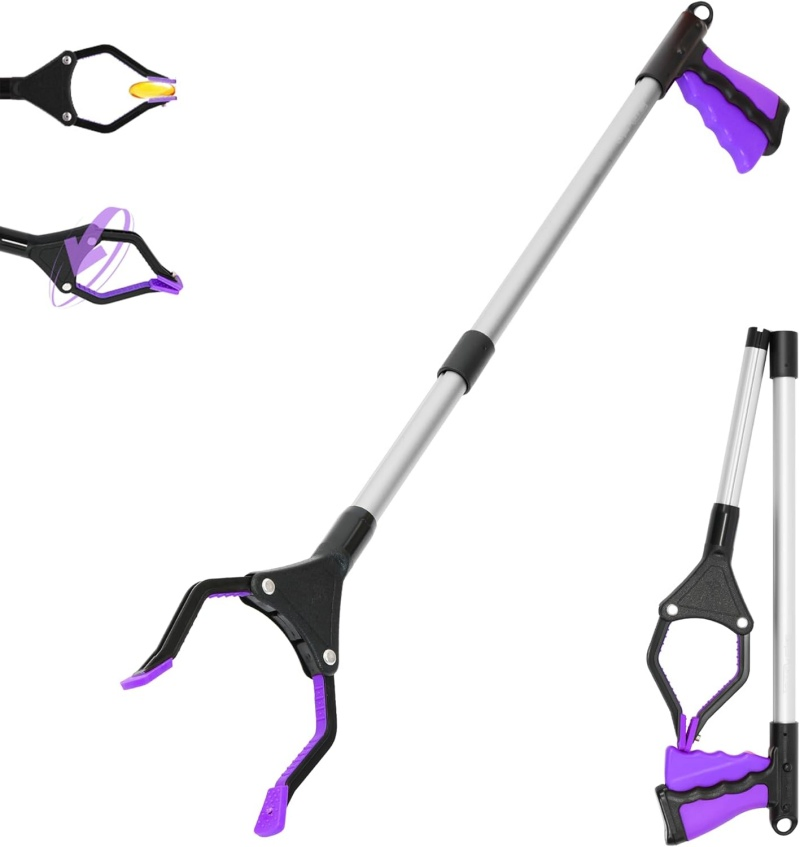 Pick up Stick Grabbers Foldable Gripper Reaching Grabber Reacher Tool for Seniors Trash