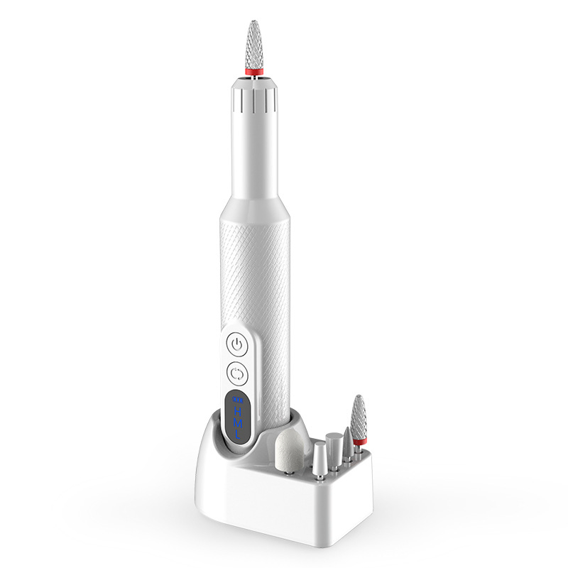 New Portable Rechargeable 18K Rpm Pen-Style Electric Nail Grinder