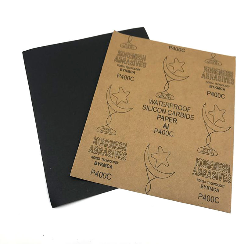 Dry or Wet Silicon Carbide with Kraft Sandpaper