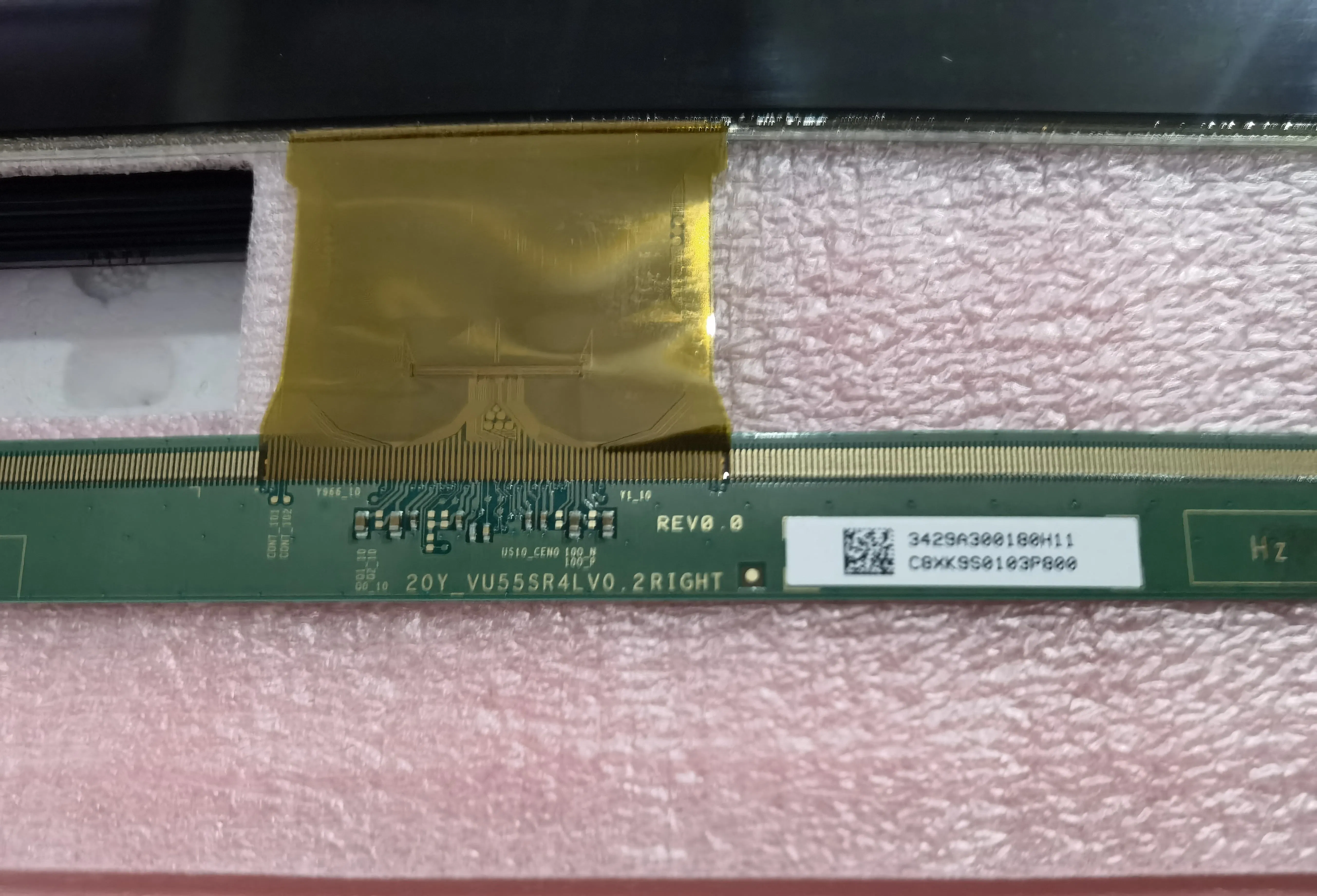 St5461d16-1 Csot 55"Inch TV Screen LCD LED TFT Display Open Cell Spare Panel Replacement Parts for TV Repair