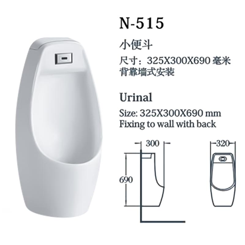 Bathroom Restroom Washroom Urinal Customized Europe Ceramic