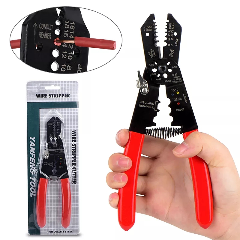 Professional Wire Stripping Pliers Tool/Crimping Tool