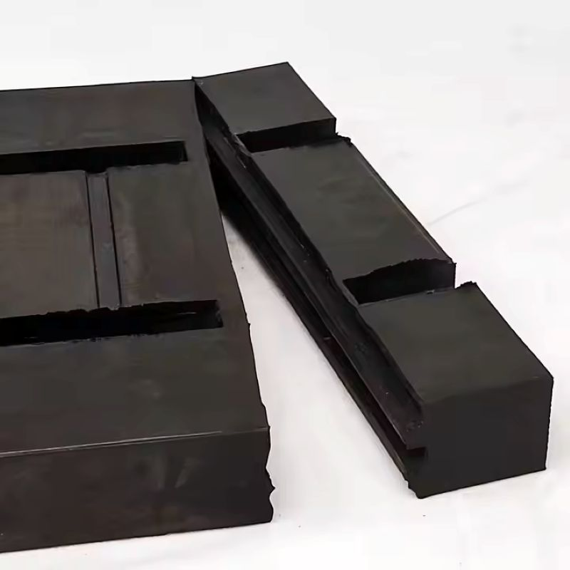 High Stiffness Design of Railway Special Plate Rubber Expansion Joints to Adapt to Train Load Vibration