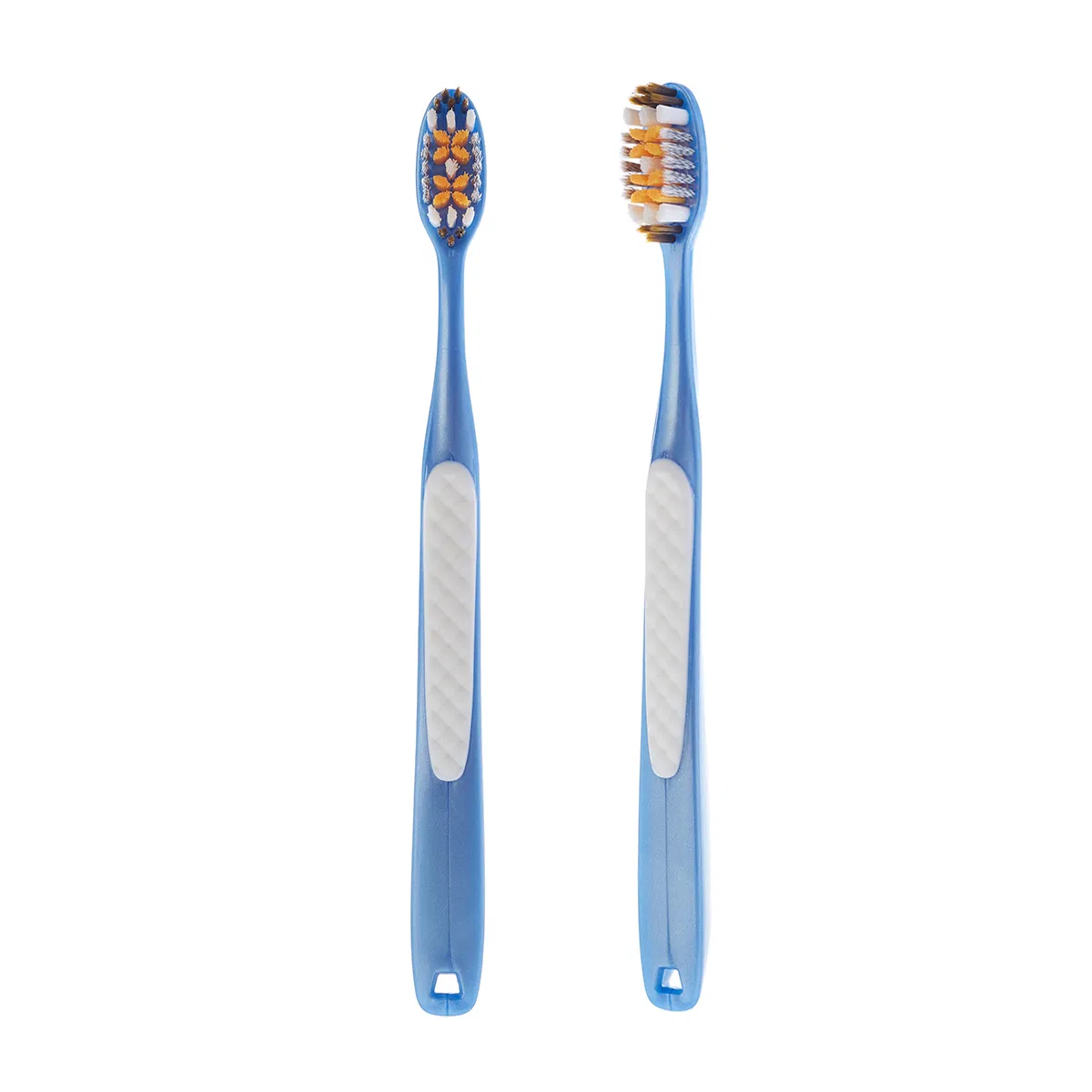 Custom Personalized Design Super Soft Spiral Bristles Home Plastic Manual Toothbrush for Adults