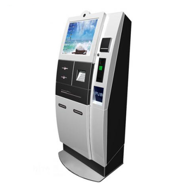 Touch Screen Self Service Payment Kiosks for Card Reader Cash Payment Kiosk Terminal