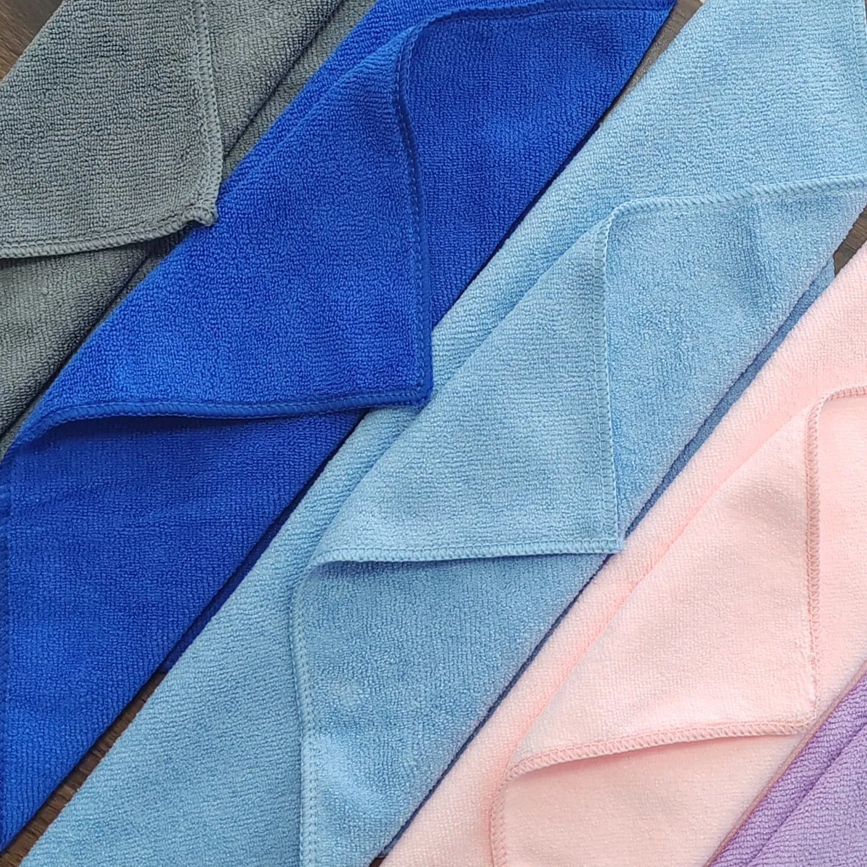 Water Absorption Microfiber Kitchen Cleaning Cloth for Car