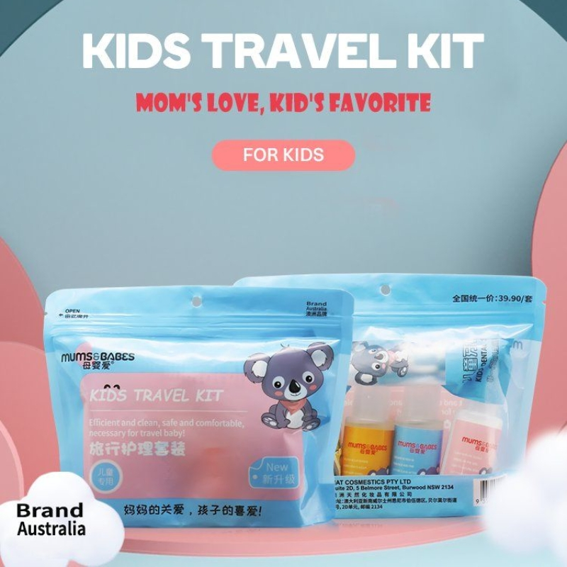 Bulk Children's Shampoo & Body Wash Travel Set