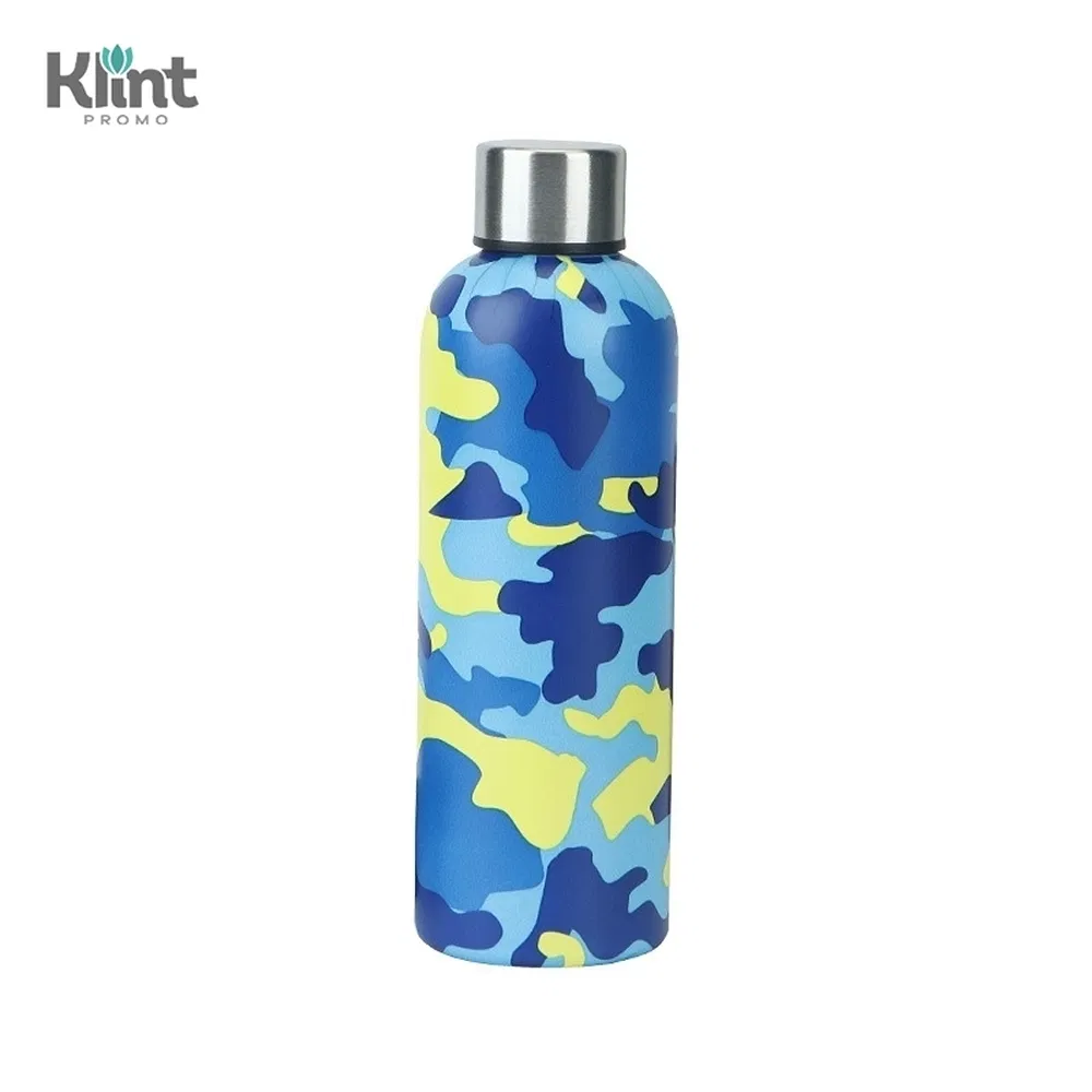 KS3207 Stainless Steel Vacuum Bottle Air Transfer Painting  Drinking Water Thermos