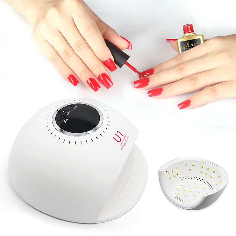 5 Second Fast Dry Not Black Hand Automatic Sensor Professional Nail Dryer Machine 84W Curing Gel Polish