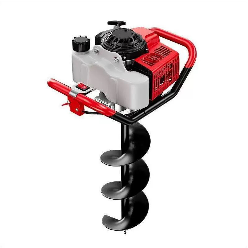 Big Power 1E48F Engine, 63CC Earth Auger Fence Hole Digger for Drilling