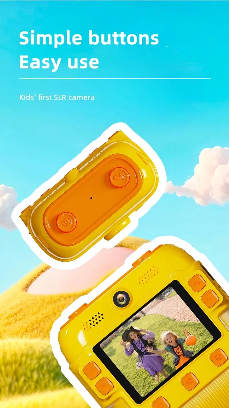 Instant Print Digital Camera for Kids Fun Educational Toy Gift for Boys & Girls