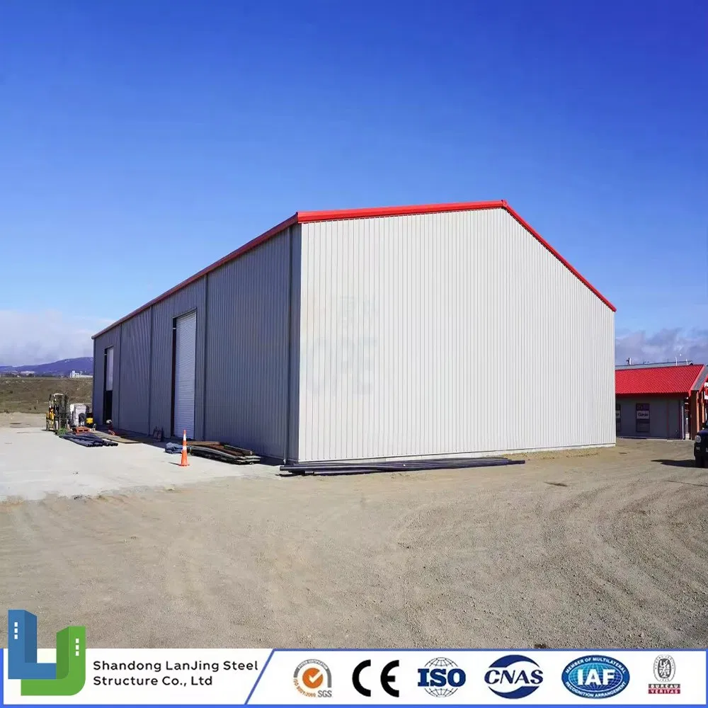 Durable Metal Shed Steel Structures Warehouse Prefabricated Building for Morocco/Sudan/Ivory Coast