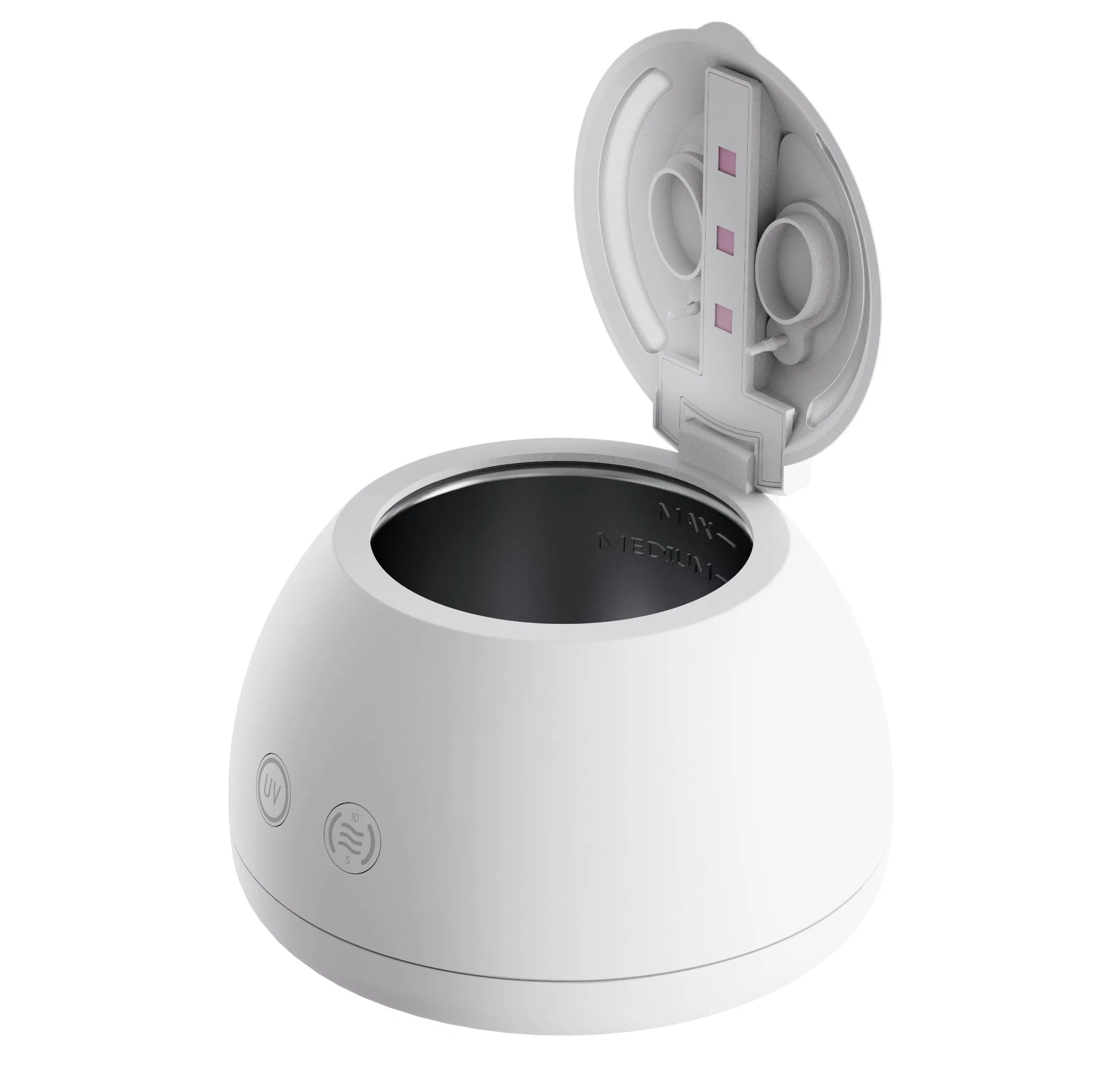 Mouth Guard Retainer Invisalign Mini Ultrasound Ultrasonic Cleaner Pod Portable with UV Sterilization
