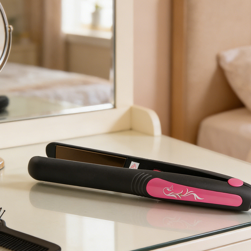Professional 2 in 1 Ceramic Hair Straightener with Fast Heating