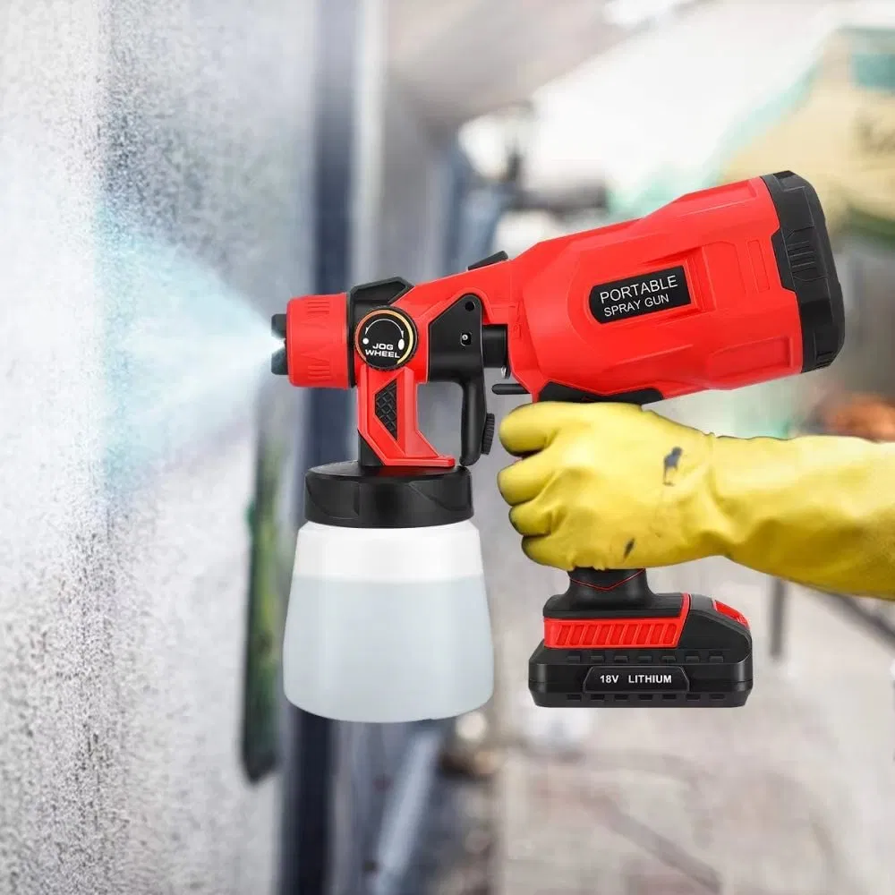 Handheld HVLP Electric Paint Spray Gun Machine Power Spray Guns