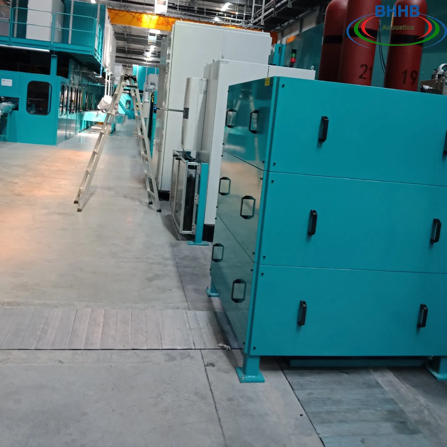 Metal Sound Insulation Barriers for Sound Insulation of Assembly Line Equipment
