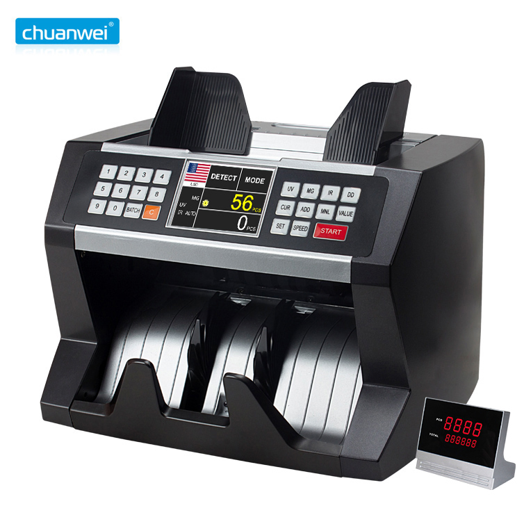 High Speed Portable Automatic Currency Bill Cash Counter Machine Counting Money Price
