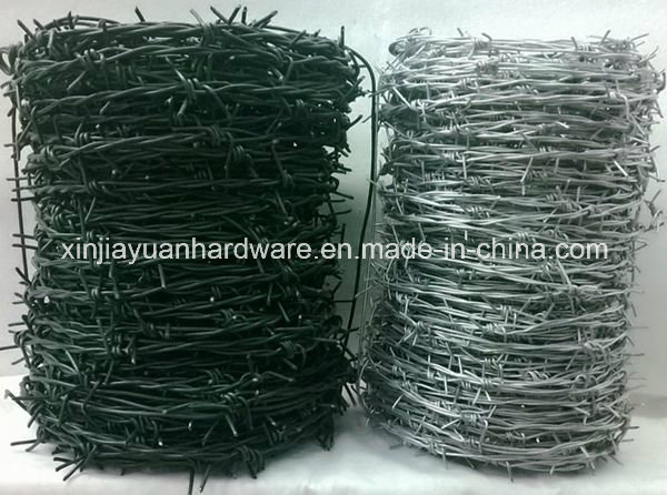 Колючая проволока оцинкованная и в ПВХ для забора