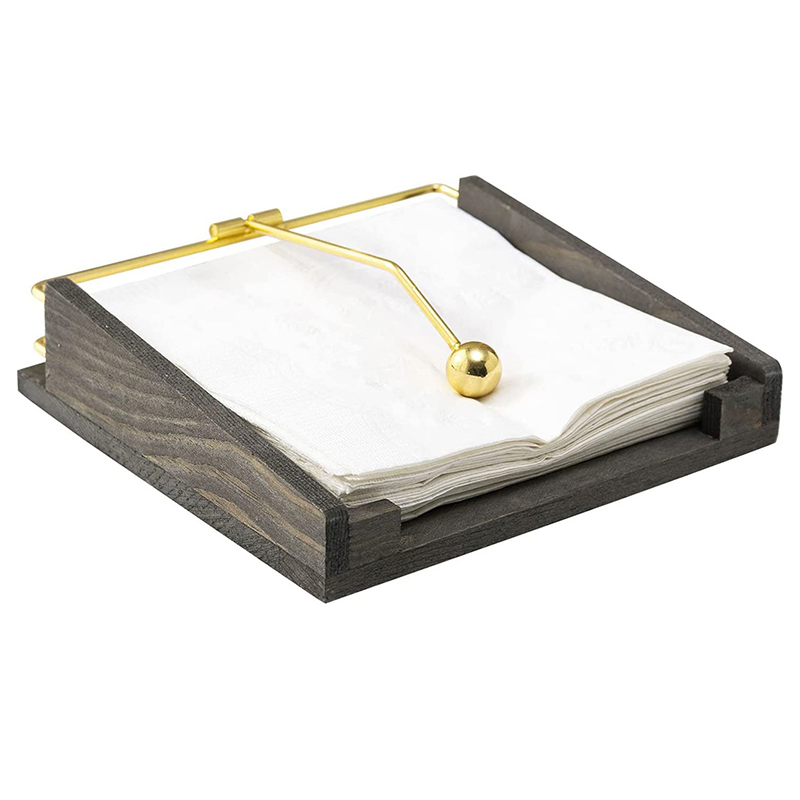 Holder Wooden Napkin Holder Paper Tissue Box Wooden Tissue Holder