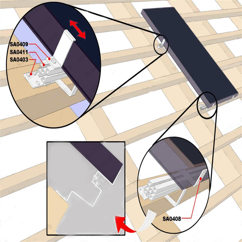 Sunrain High Efficiency Solar Collector Solar Hot Water Collector Solar Water Heater Flat Panels with CE