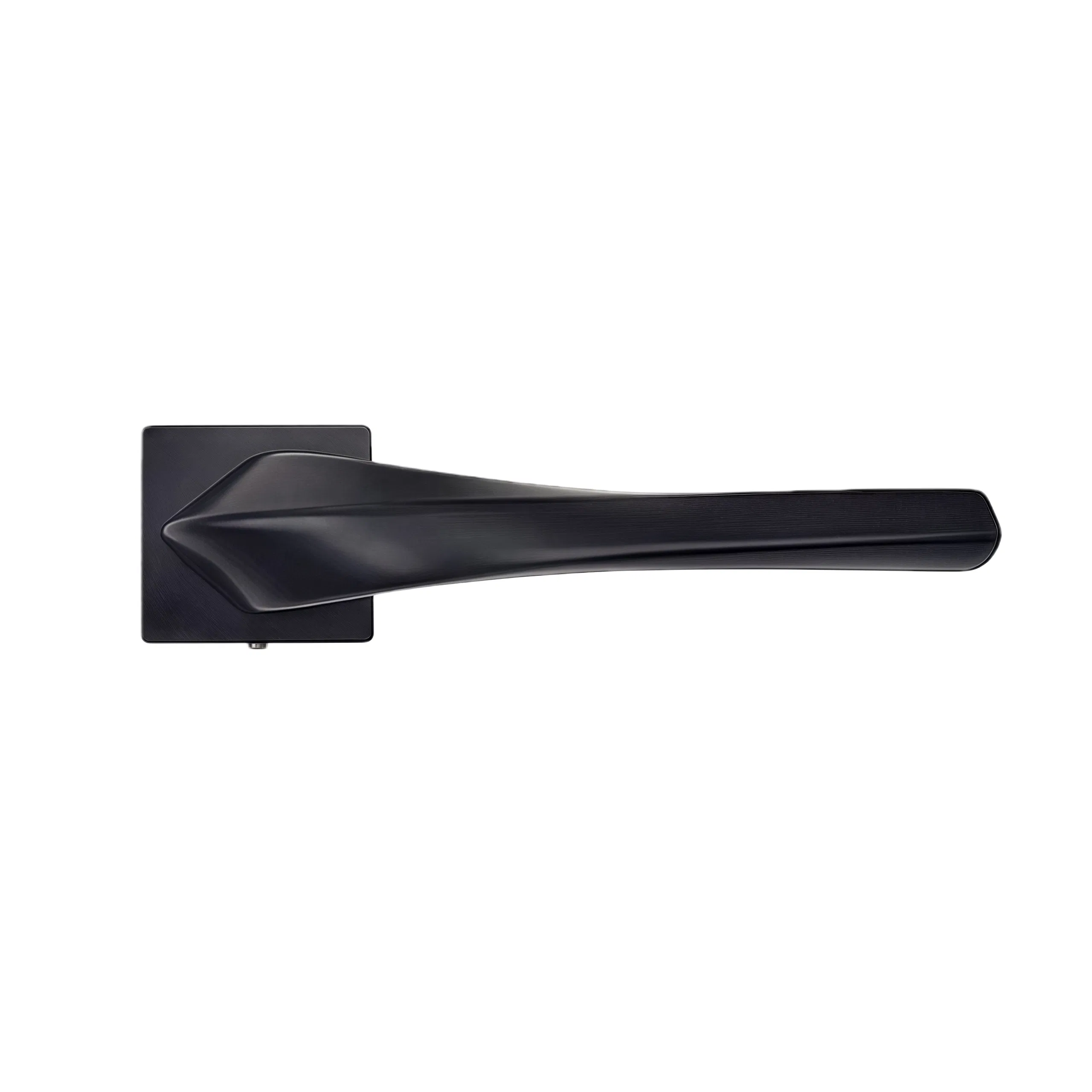 Factory Price New Design Contemporary Zinc Alloy Thick Door Lock Handle Sets Mortise Silent Door Handle for House