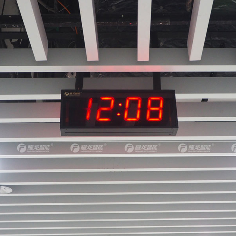 Electronic LED GPS Digital Clock System with Calendar Temperature Display
