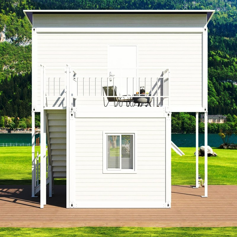Innovative CE Approved Luxury Prefab Container Home for Modern Living