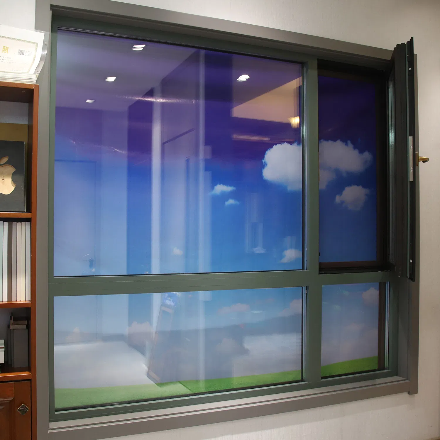 Design Color Window Wooden Sliding Windows