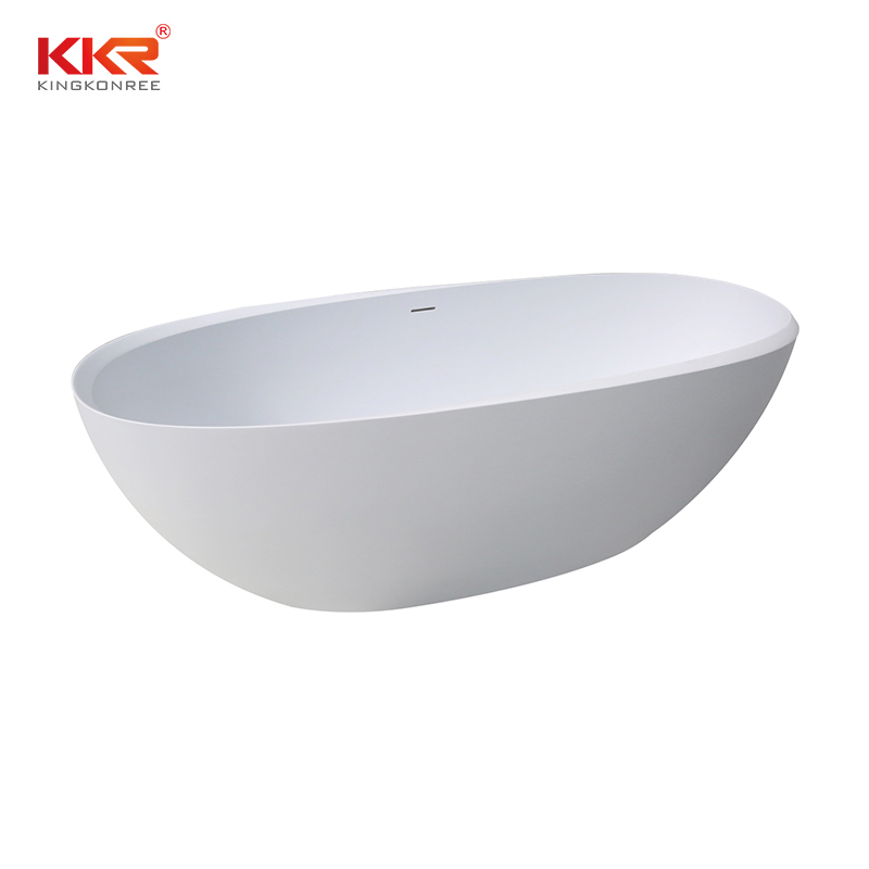 Угловая ванна из искусственного камня