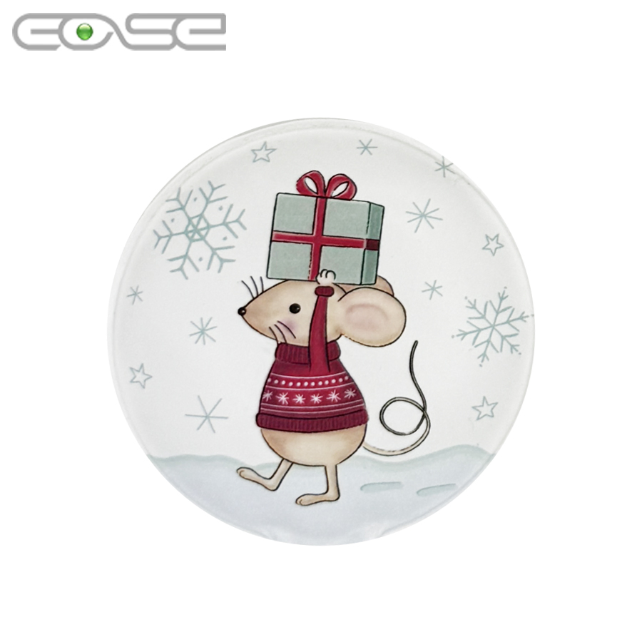 Metal-Disc Hot Pack Pocket Hand Warmer