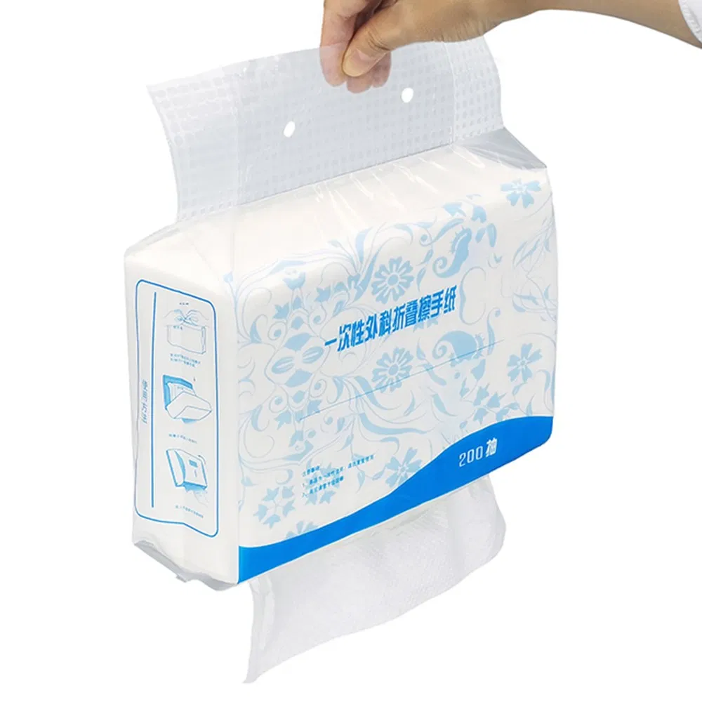 Biodegradable and Environmentally Friendly Hand Towel Roll Natural Universal Large Bamboo Paper Hand Towel