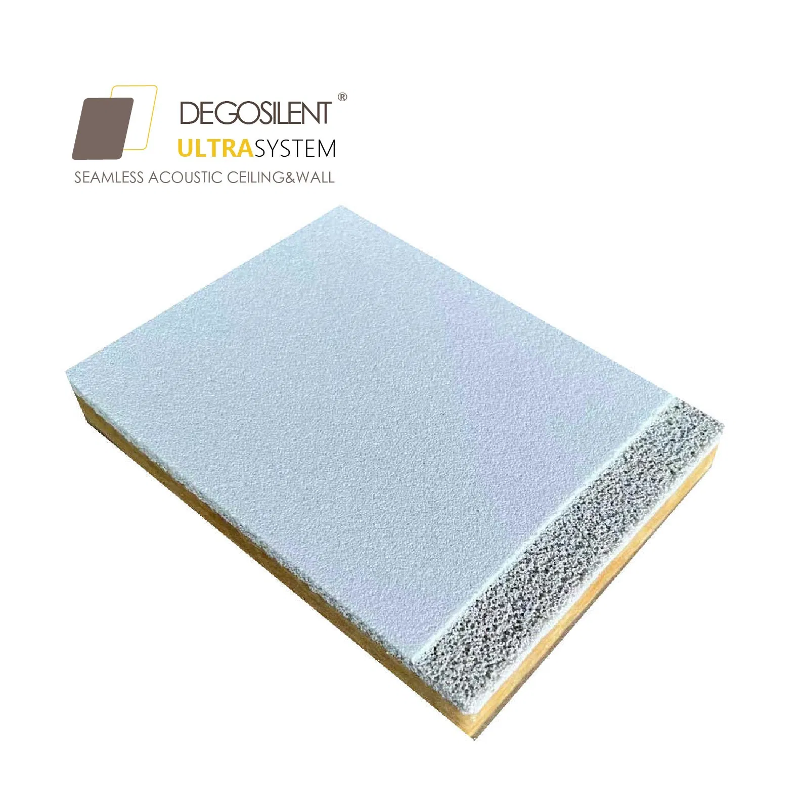 Seamless Acoustic Ceilings and Wall Seamless Sound Absorbing Acoustic Plaster System
