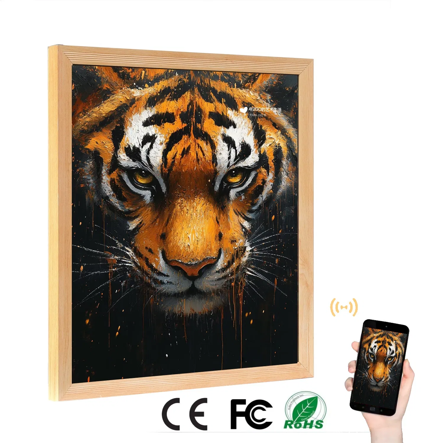 Bright 800 Nits Square LCD Screen for Eye-Catching Displays