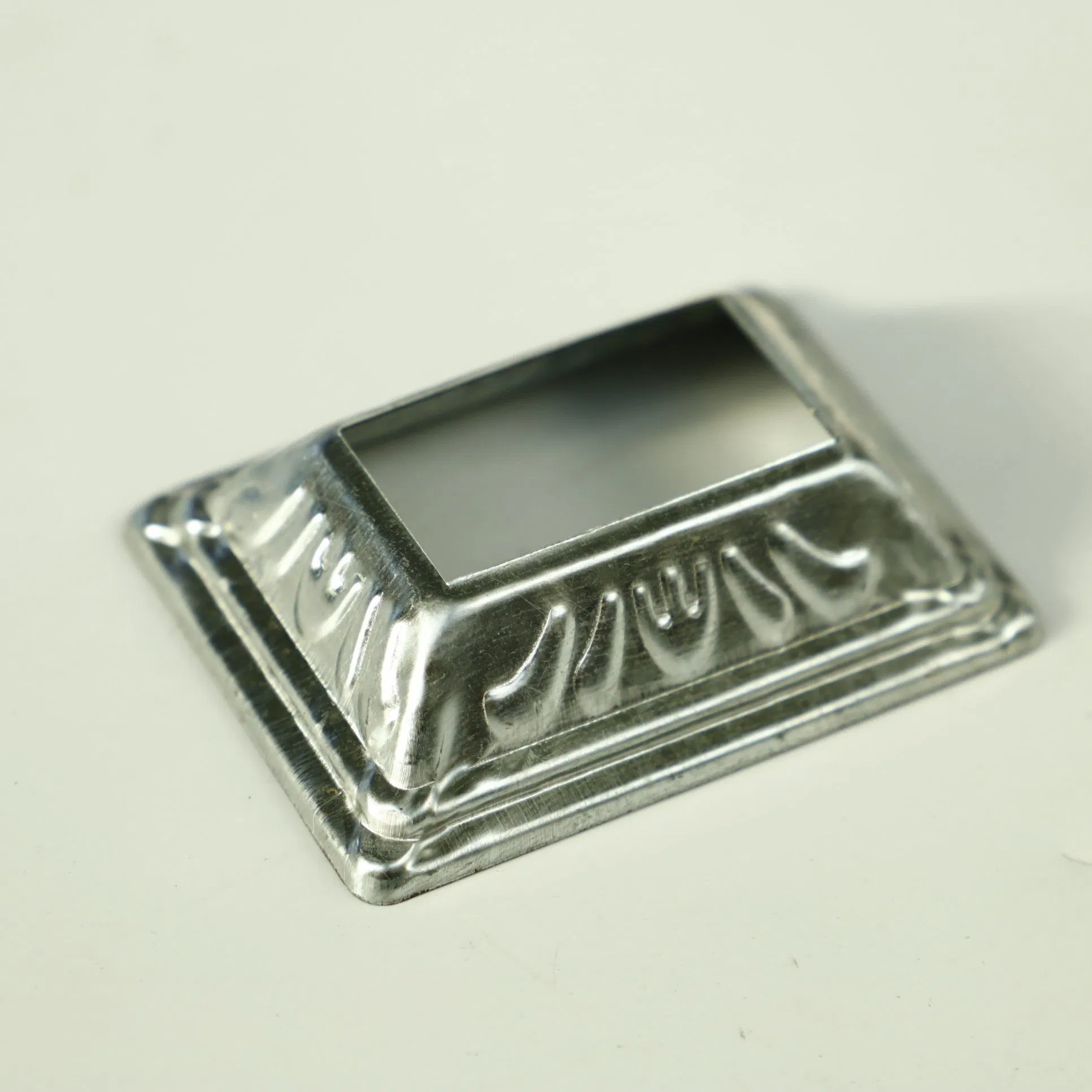 Square Tube Cover, Staircase Railing Accessories, Ironwork Bridge Bottom Cover, Guardrail Foot Cover, Staircase Decorative Cover, Cover