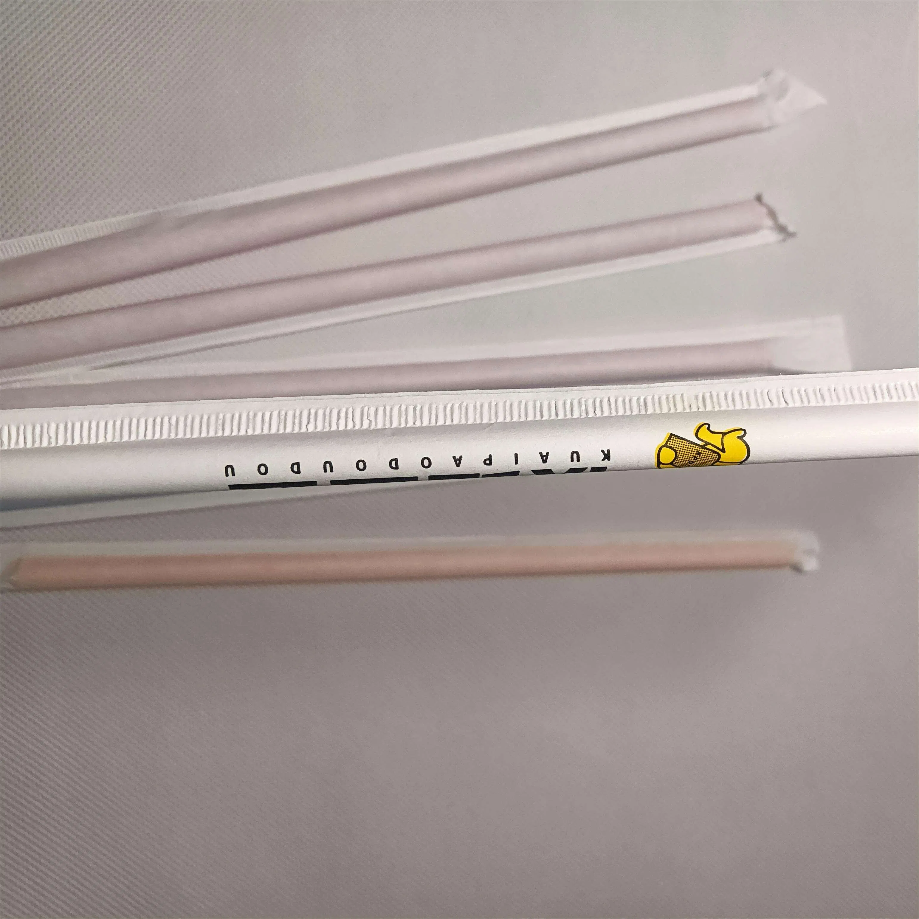 2025 New Style Disposable Plastic PP Straight Customized Drinking Straw