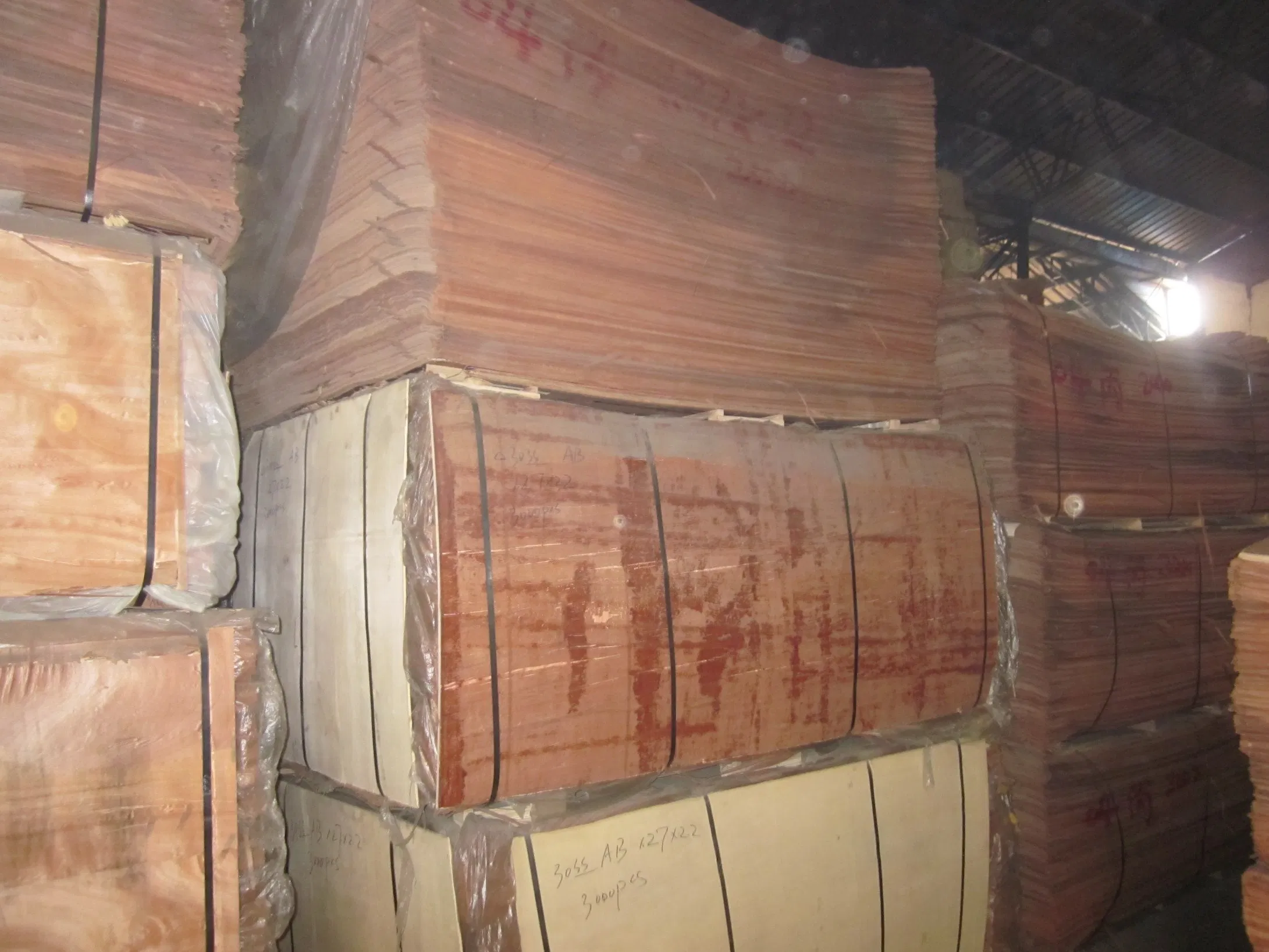 Pine Plb Okoume Birch Poplar Core Veneer for Plywood