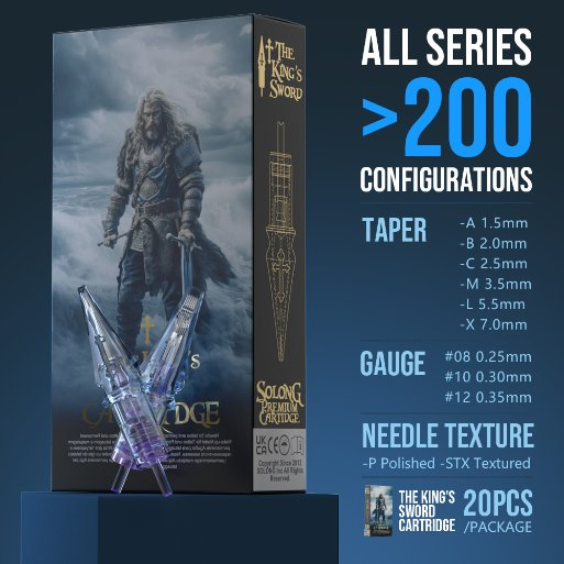 New Wholesale Manufacturer Professional Disposable Kings Tattoo Cartridge Needle