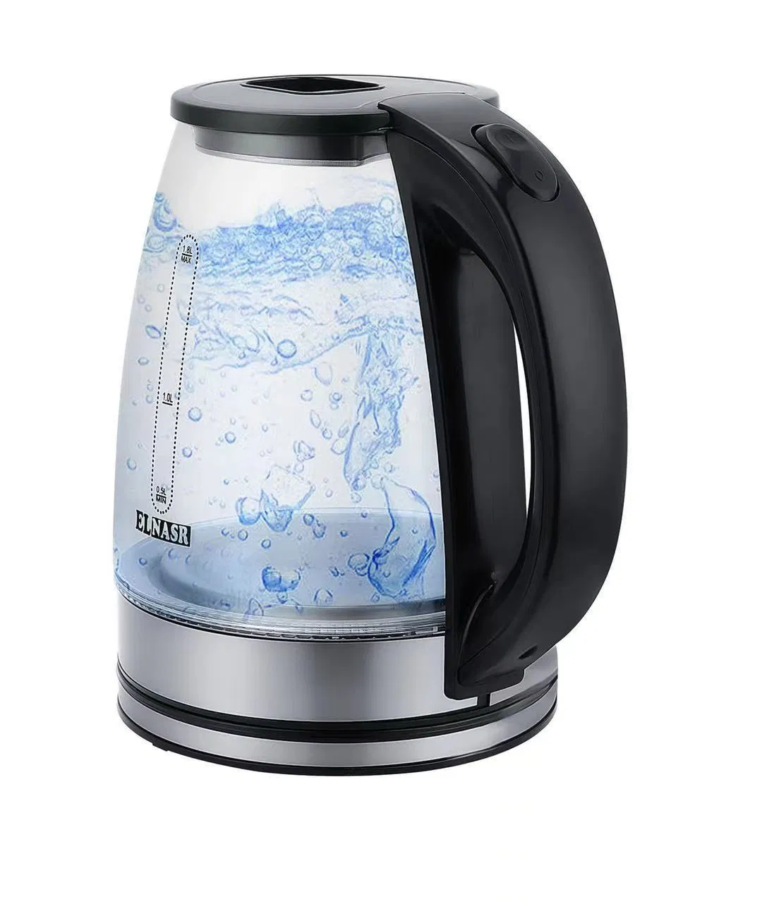 Electric Tea Kettle Glass with Adjustable Temperat
