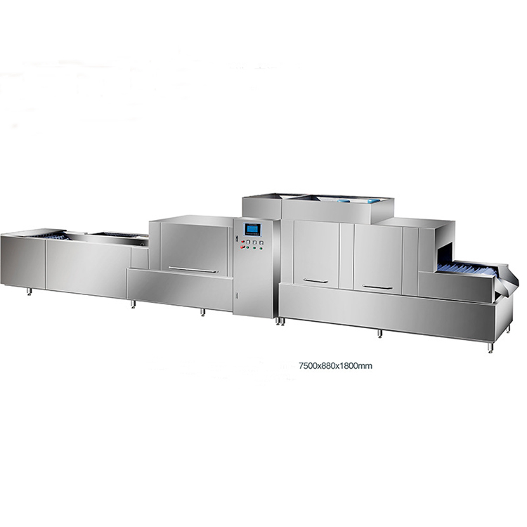 Hotel Industrial Commercial Conveyor Dishwasher Restaurant Hood Type Dishwasher Machine Clean Washing Dish Machine