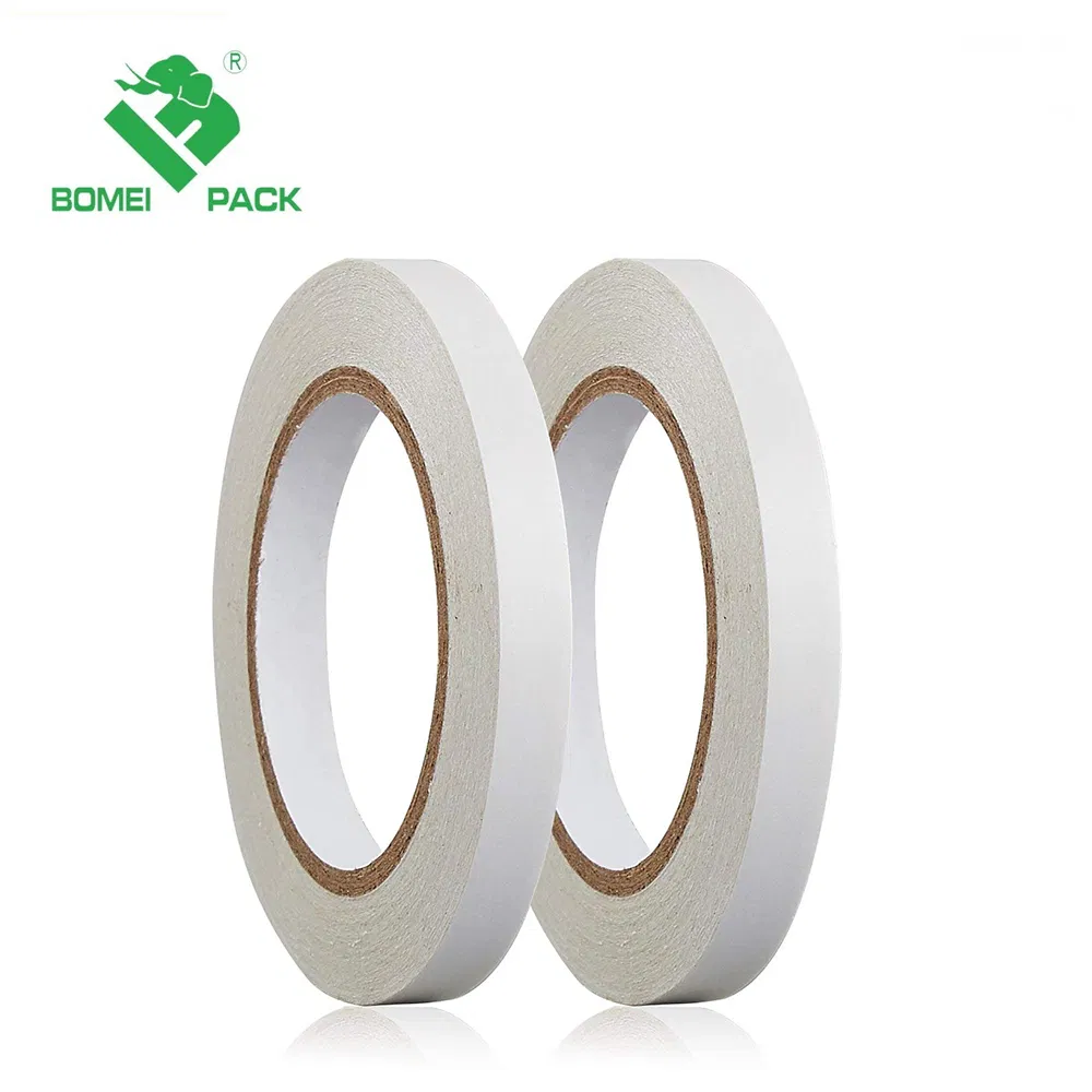 Self Adhesive Double Face Tape, Tissue Paper Double Sided Tape Jumbo Roll
