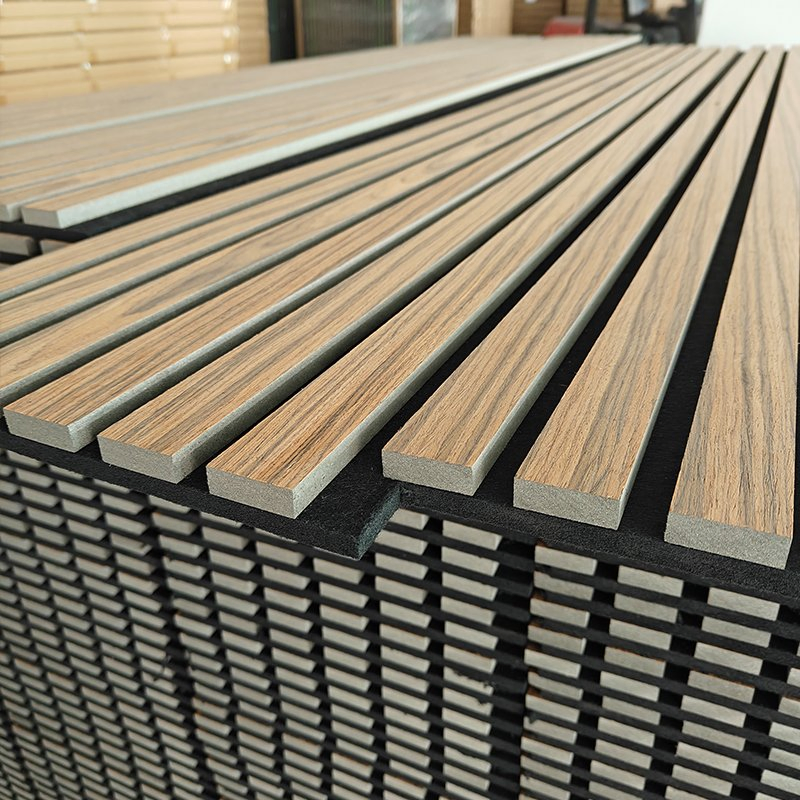 Low Price New Materials China High Quality Wholesale Wooden Slat Acoustic Panel WPC for Indoor Decor