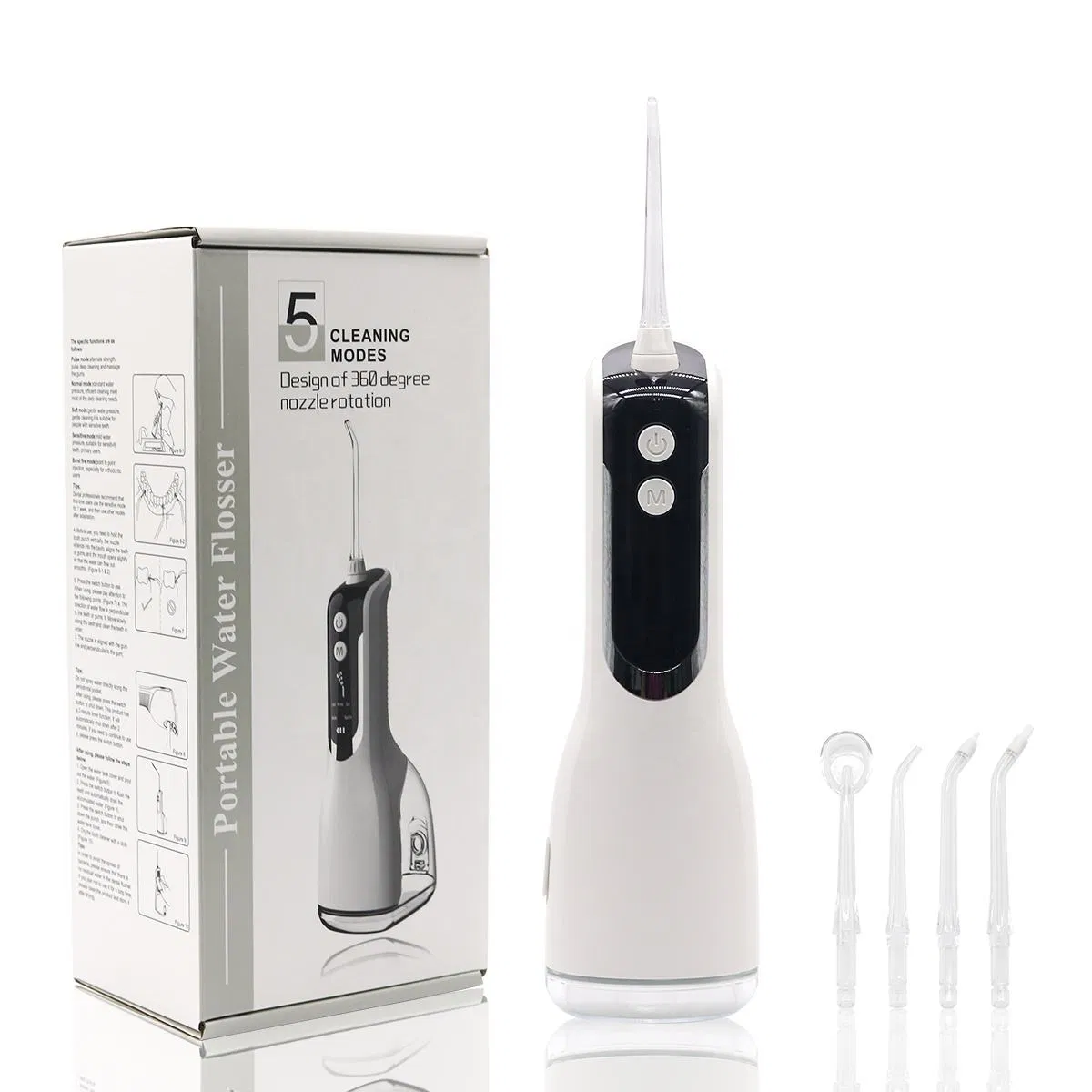 Wireless Oral Irrigator Portable Teeth Cleaning Jet Dental Water Flosser