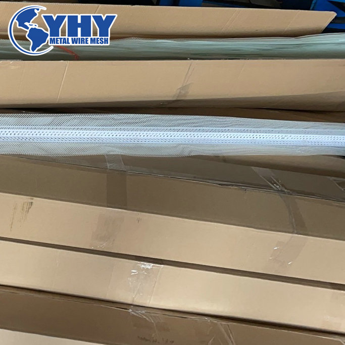 160g 4X4mm White High-Quality PVC Corner Bead with Fiberglass Mesh