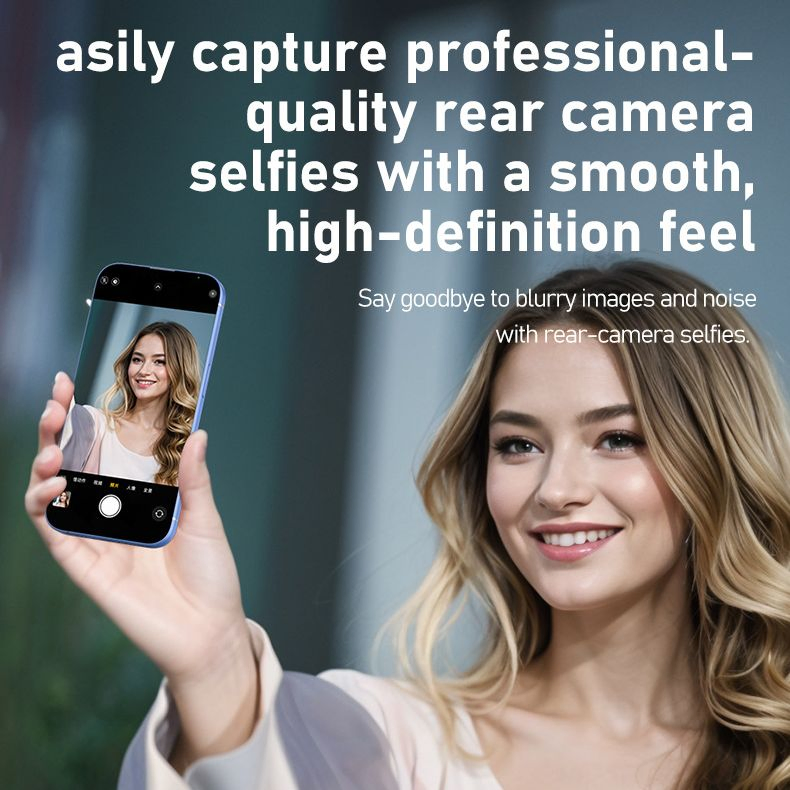 Магнитный экран для селфи и прямой трансляции