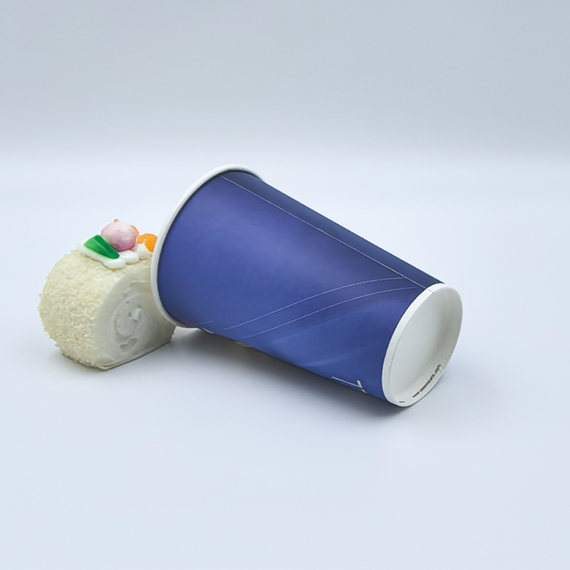 Бумажные стаканы 12 унций с печатью, биоразлагаемые